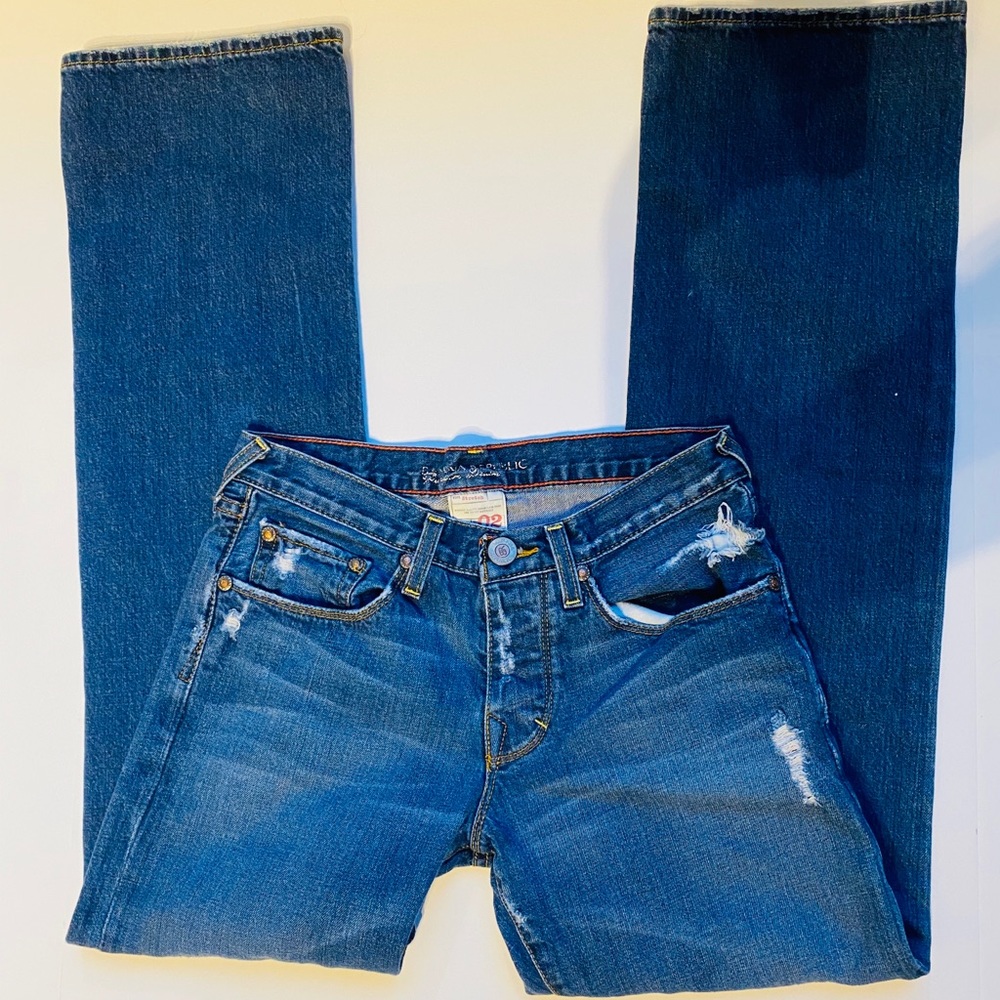 Banana Republic Distressed Boyfriend Jeans